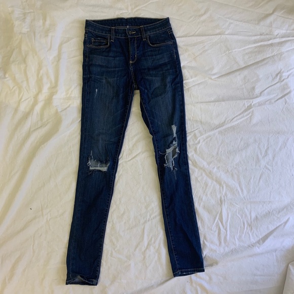 CARMAR Dark Wash Skinny Jeans - Picture 2 of 7